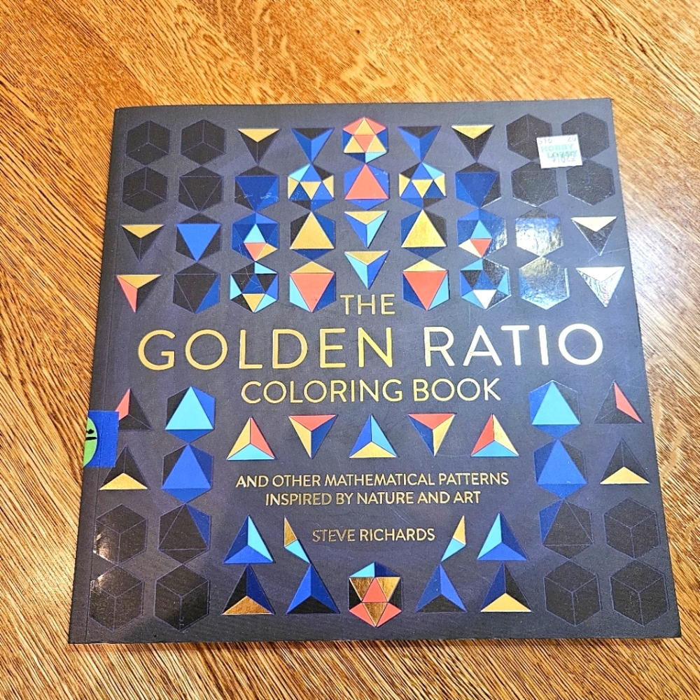 Adult Coloring Book, Never Used